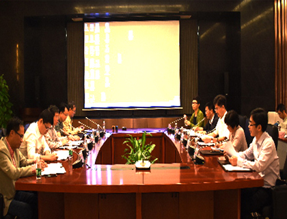 珠海市政協科教文衛體委一行11人考察大族激光